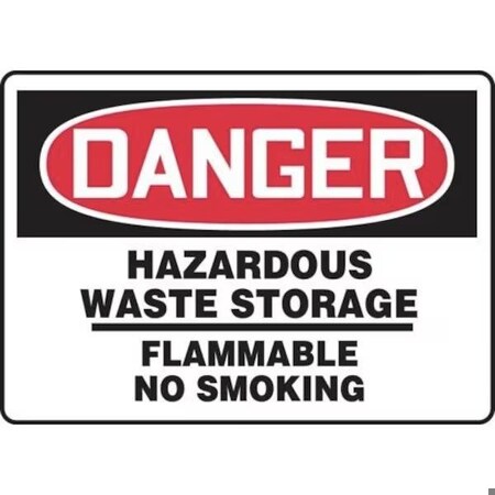 Accuform OSHA DANGER SAFETY SIGN HAZARDOUS MCHG031VA MCHG031VA